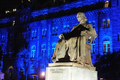 January 23, 1789 - John Carroll establishes Georgetown University