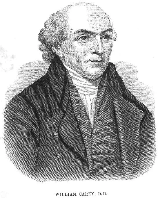 August 17, 1761 - William Carey Born