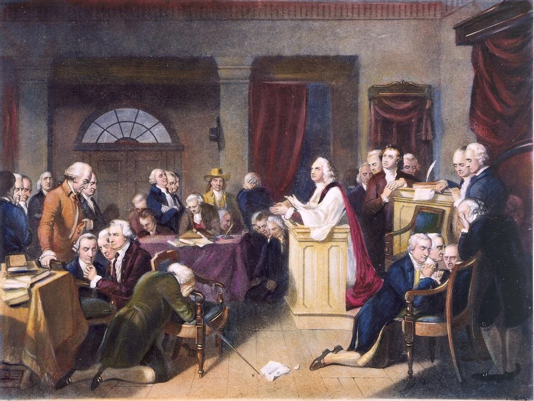 September 6, 1774 - First Continental Congress Opens in Prayer