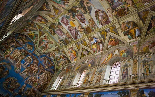 November 1, 1512 - Michelangelo’s Sistene Chapel Painting Revealed