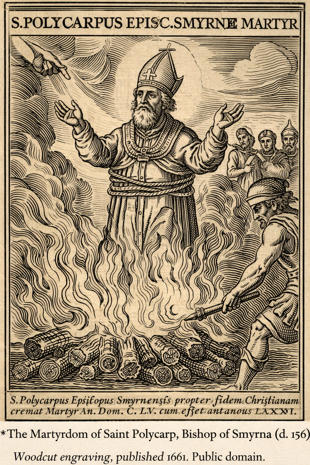February 23, 155 - Polycarp Martyred