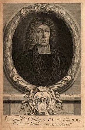March 24, 1726 - Daniel Whitby Dies