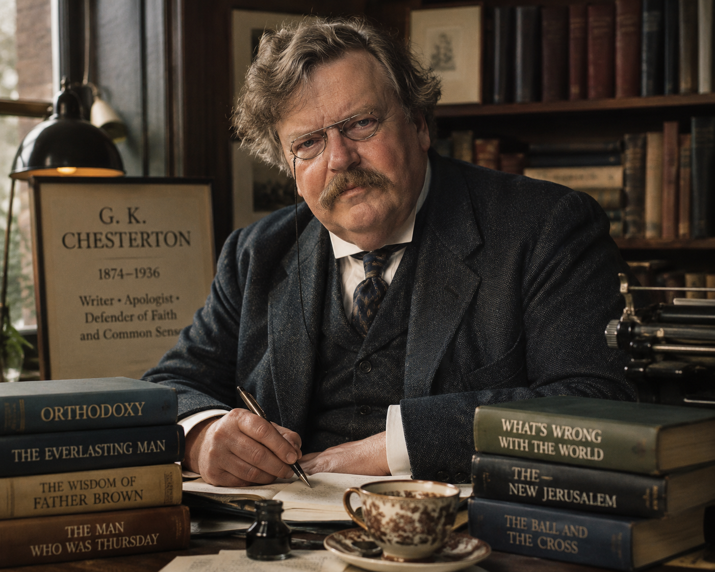 June 14, 1936 - Prolific Author G. K. Chesterton Dies