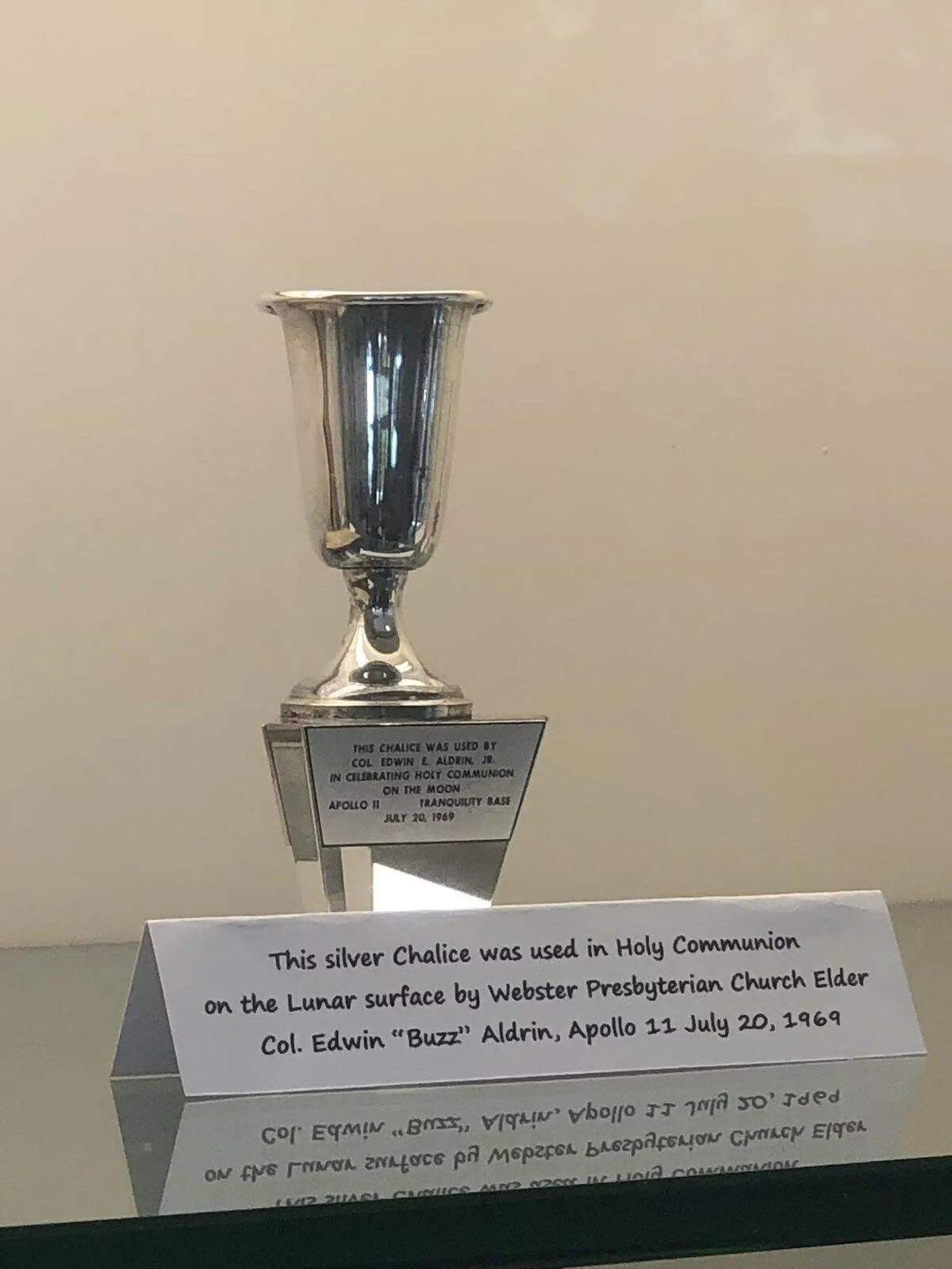 July 20, 1969 - Buzz Aldrin Takes Communion on the Moon