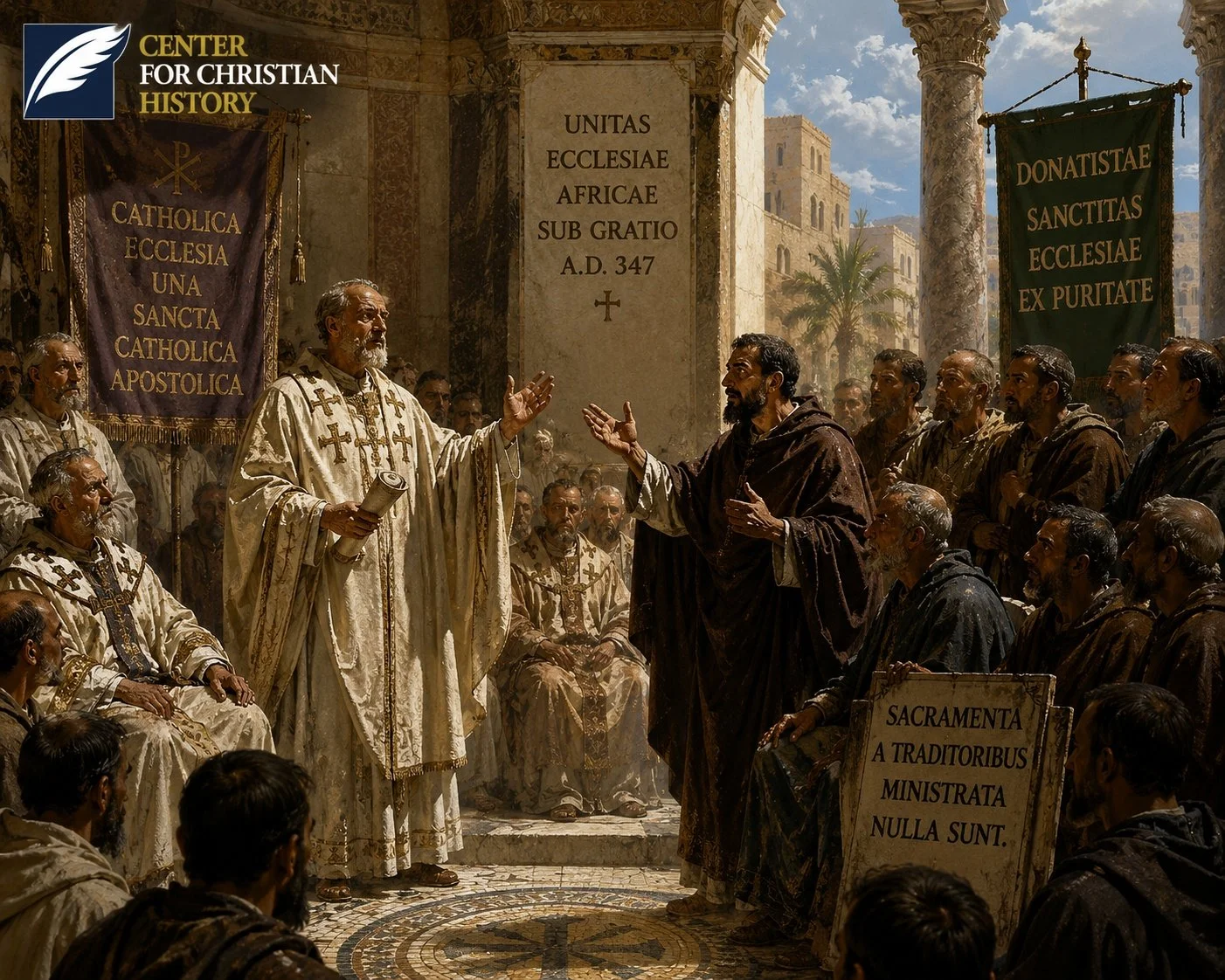 August 15, 347 - The Donatist Schism Begins to End