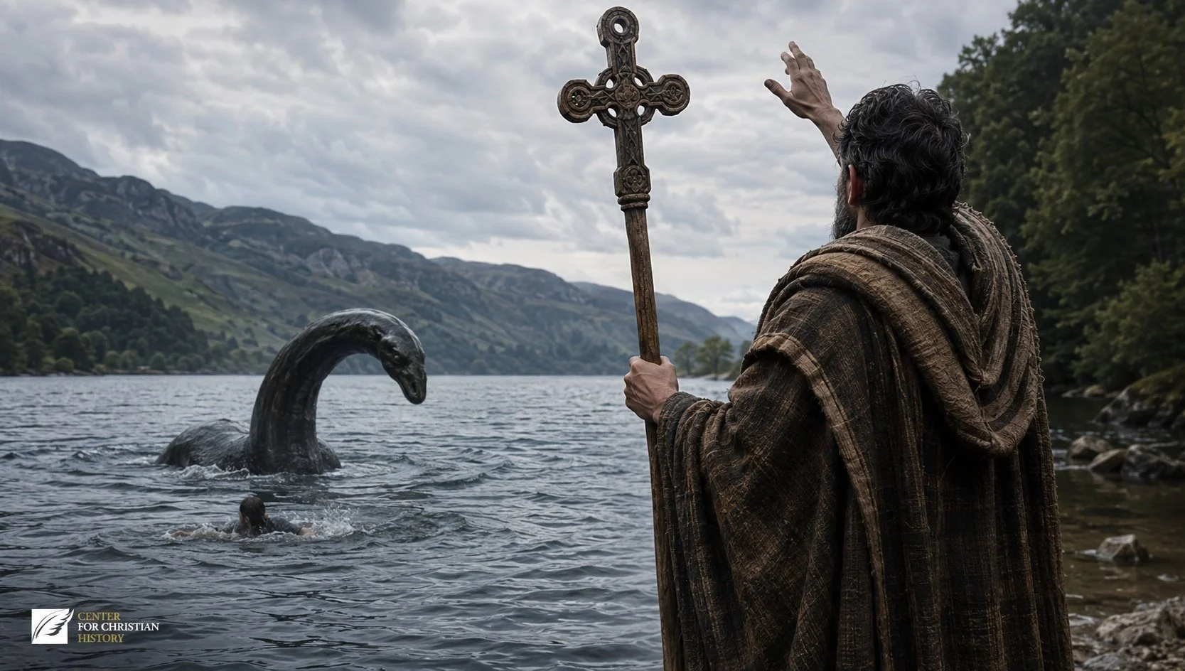 August 22, 556 - St. Columba “Encounters” the Loch Ness Monster