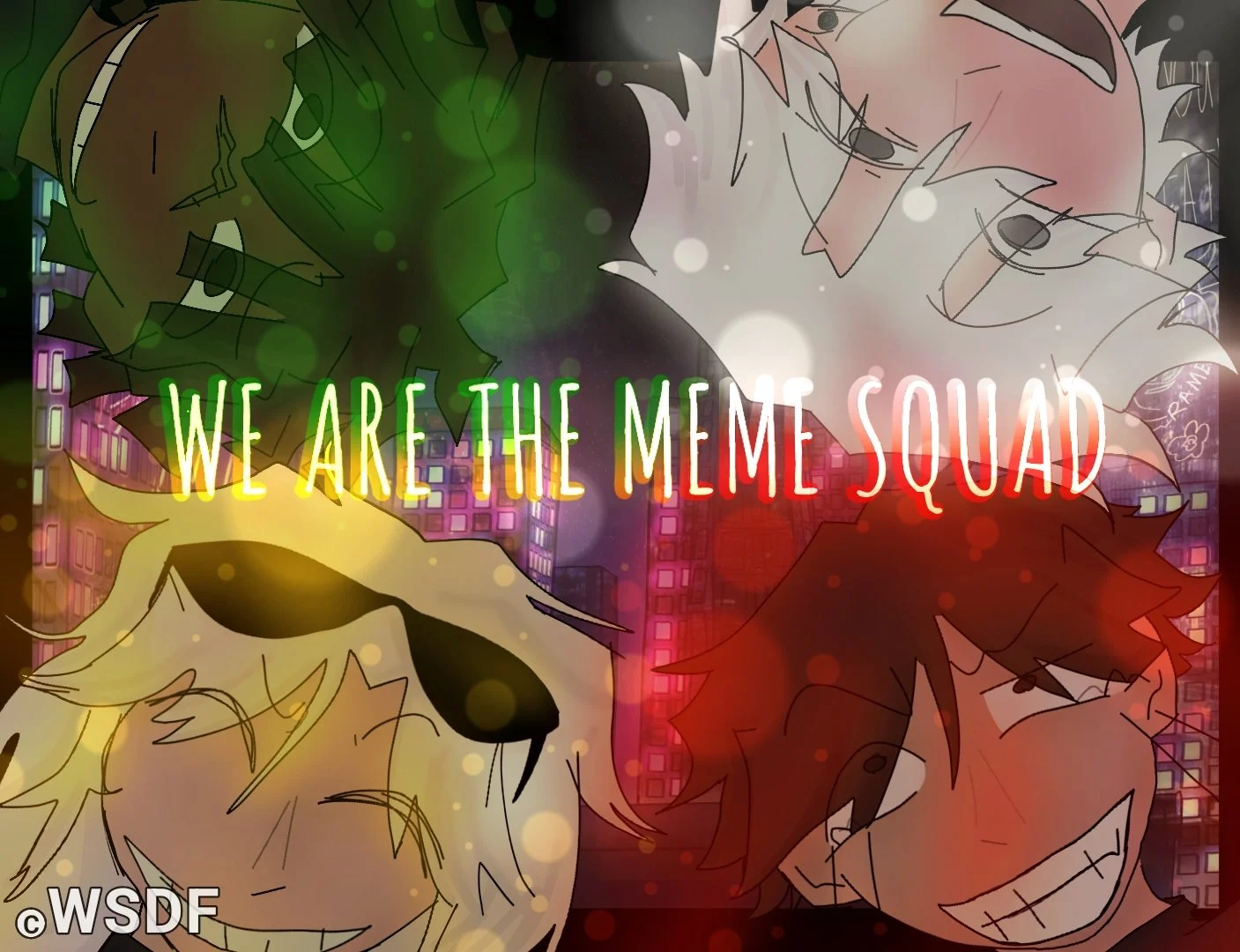 WE ARE THE MEME SQUAD - WSDF homepage drawing