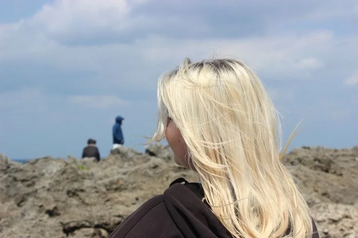 elli on the clif.jpg