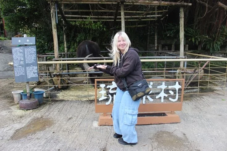 Elli and buffalo.jpg