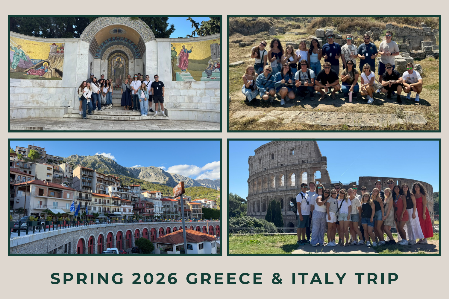 One-Year Bible Program Spring Trip: Walking in the Footsteps of Paul