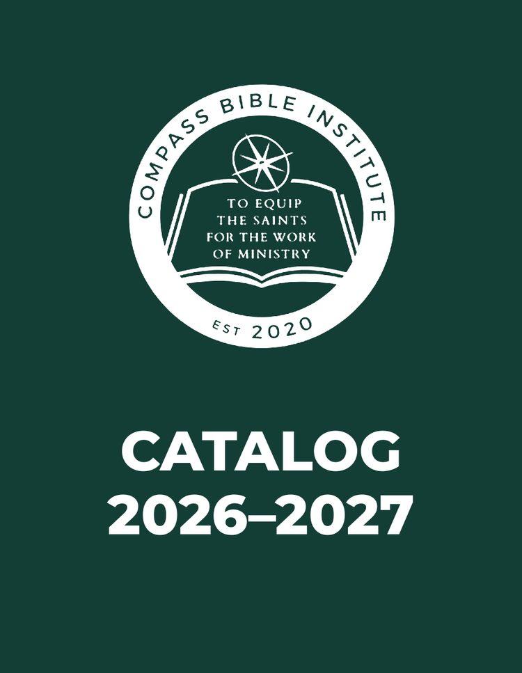Compass Bible Institute Catalog 2026–2027 cover