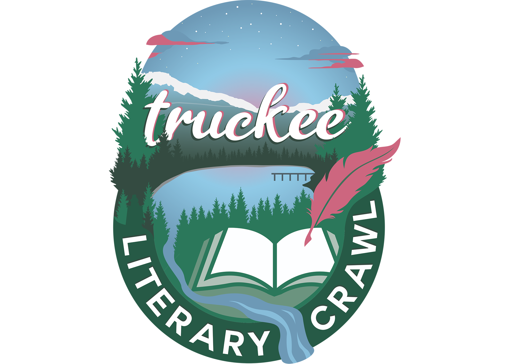The Truckee Literary Crawl reveals a refreshed logo inspired by spring in the mountains.