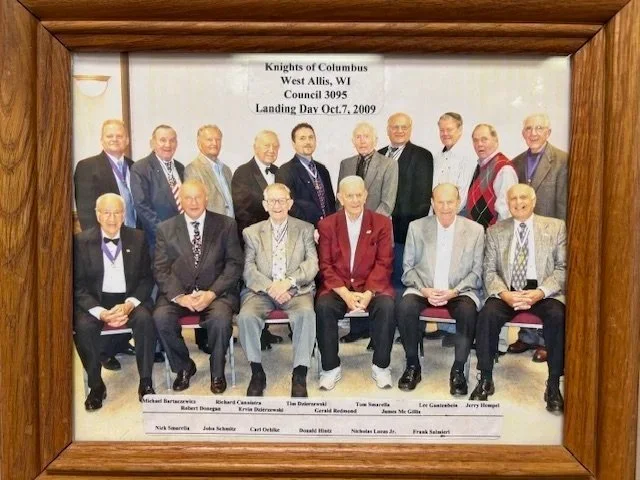 Past Grand Knights at 2009 Landing Day Dinner