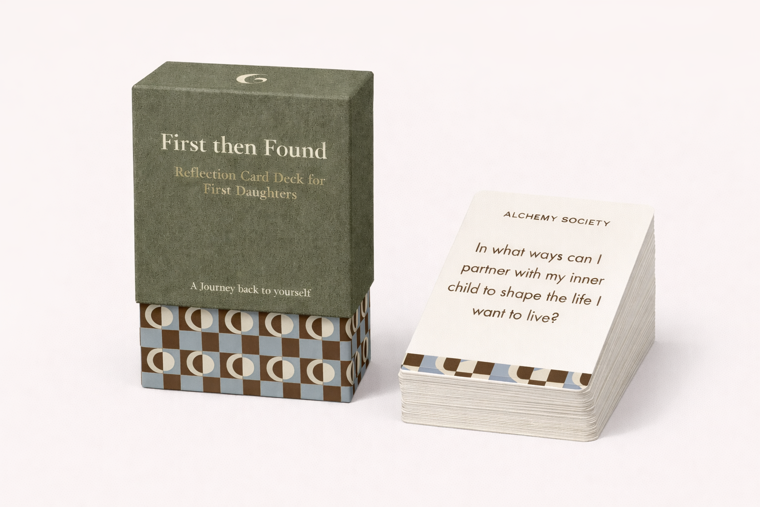 **pre-order** First, then Found: Reflection Card Deck for First Daughters