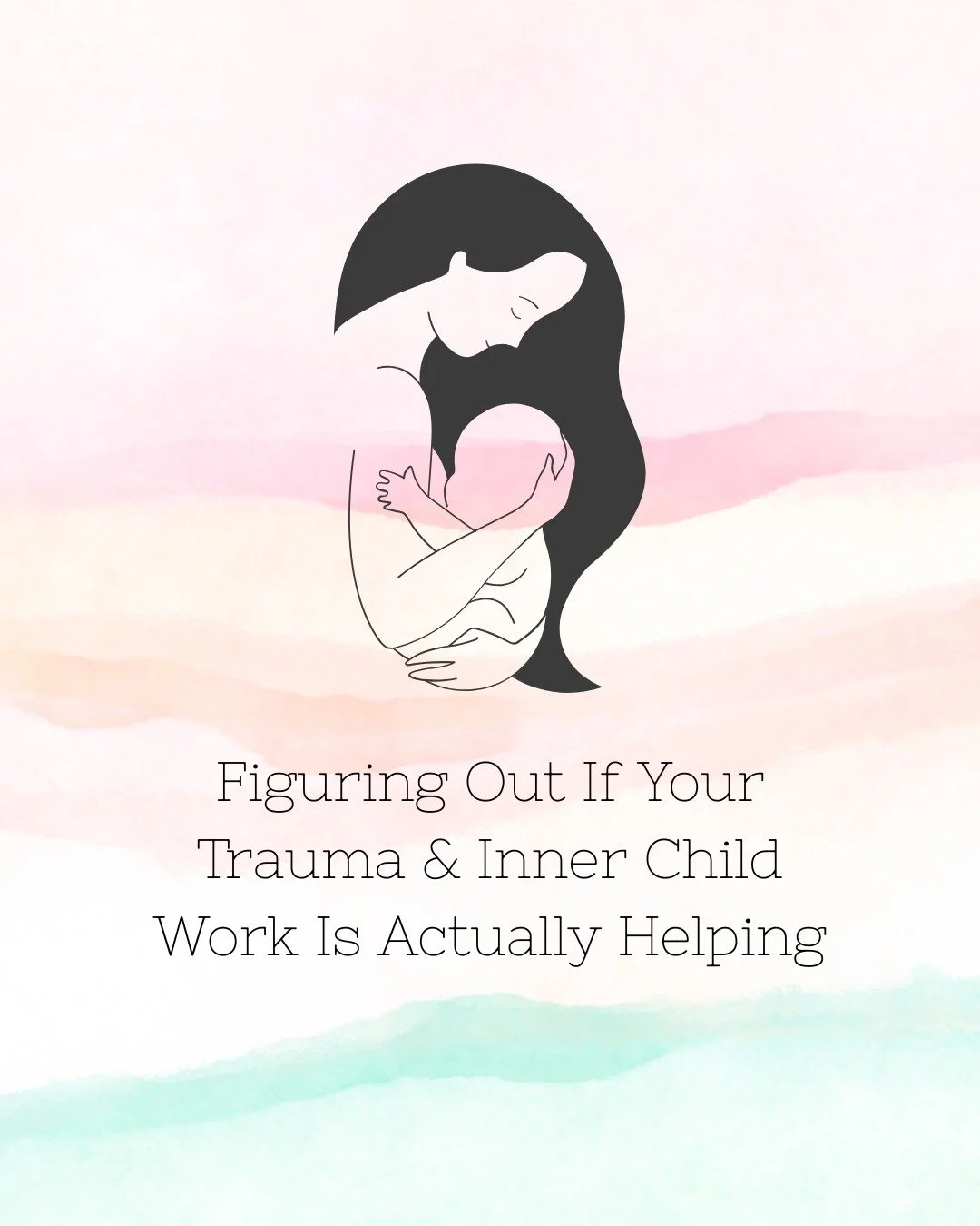 Healing isn't linear, especially with trauma and inner child work. 
There will be days it feels like 2 steps forward, 1 step back (or even 3 steps back!). 

But that often means you're doing the deep, necessary work. 

Which of these signs resonate m