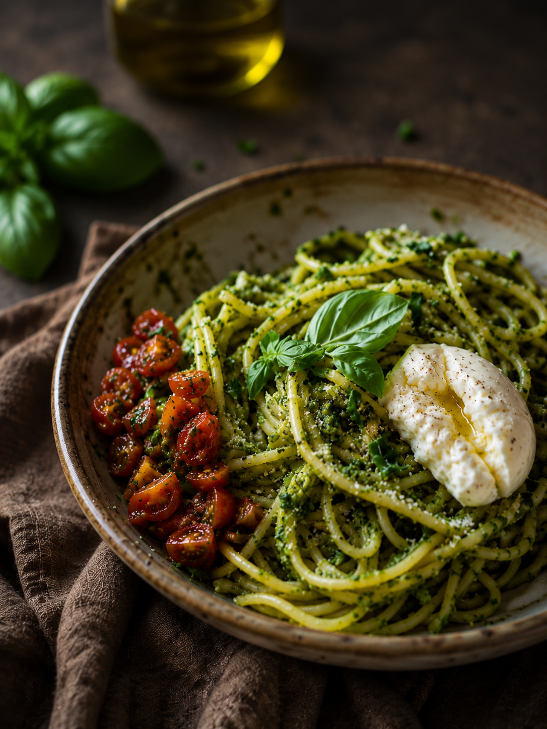 Green Velvet Spaghetti