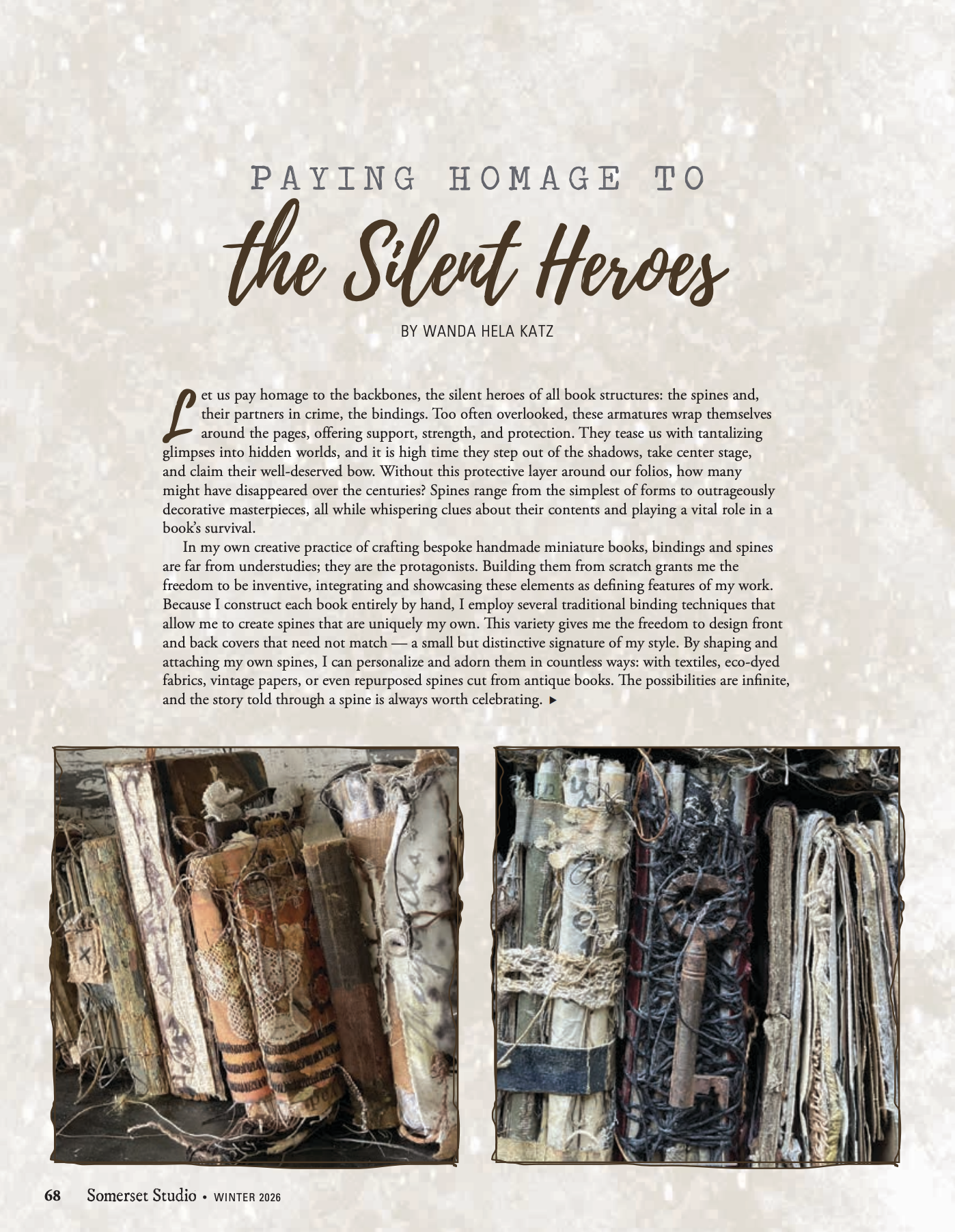 Somerset Studio Magazine - November 2025  - USA art magazine published by stampington.com