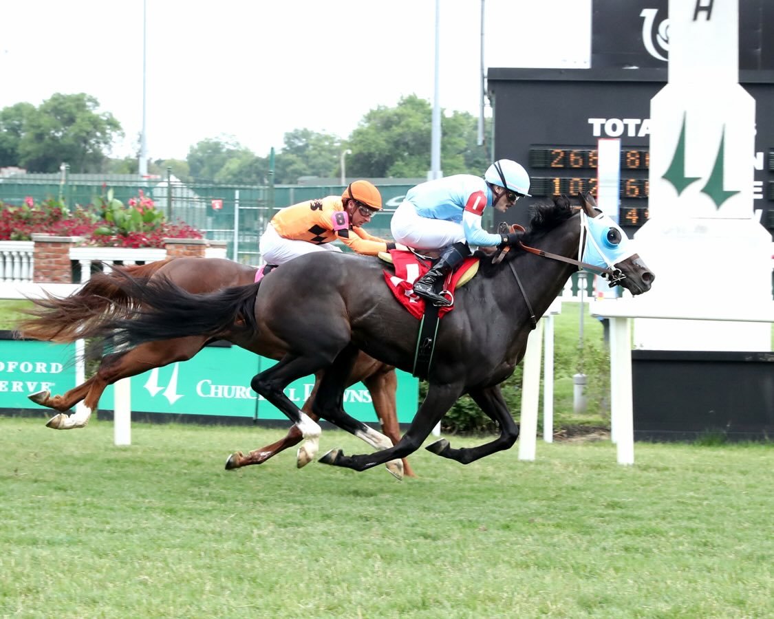 Royal Causeway powers home to win R6 at @churchilldowns. Thank you to Dallas Stewart and the whole team🩵

📸: @coadymediausa