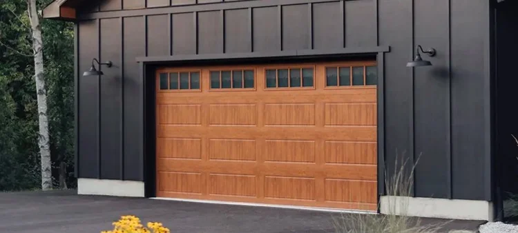 Residential garage door service work by Luxreen Garage Door