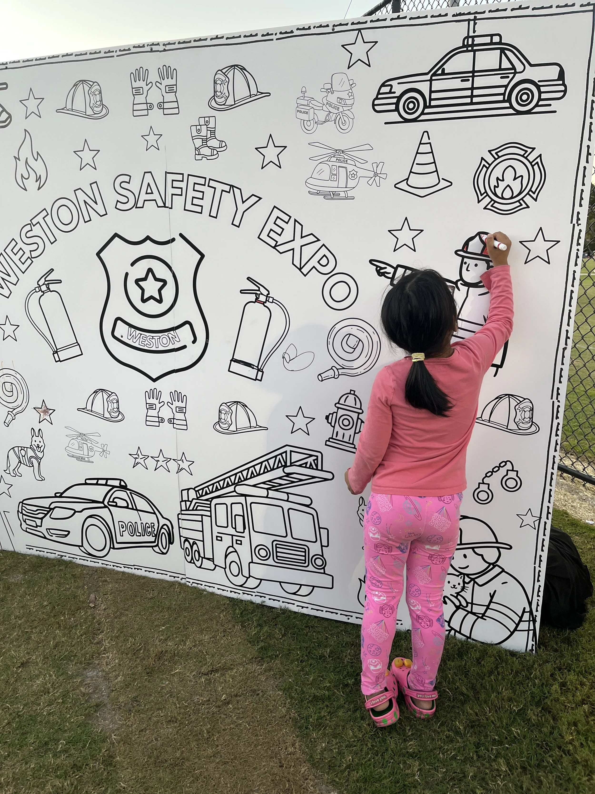 saftey expo coloring wall.JPG