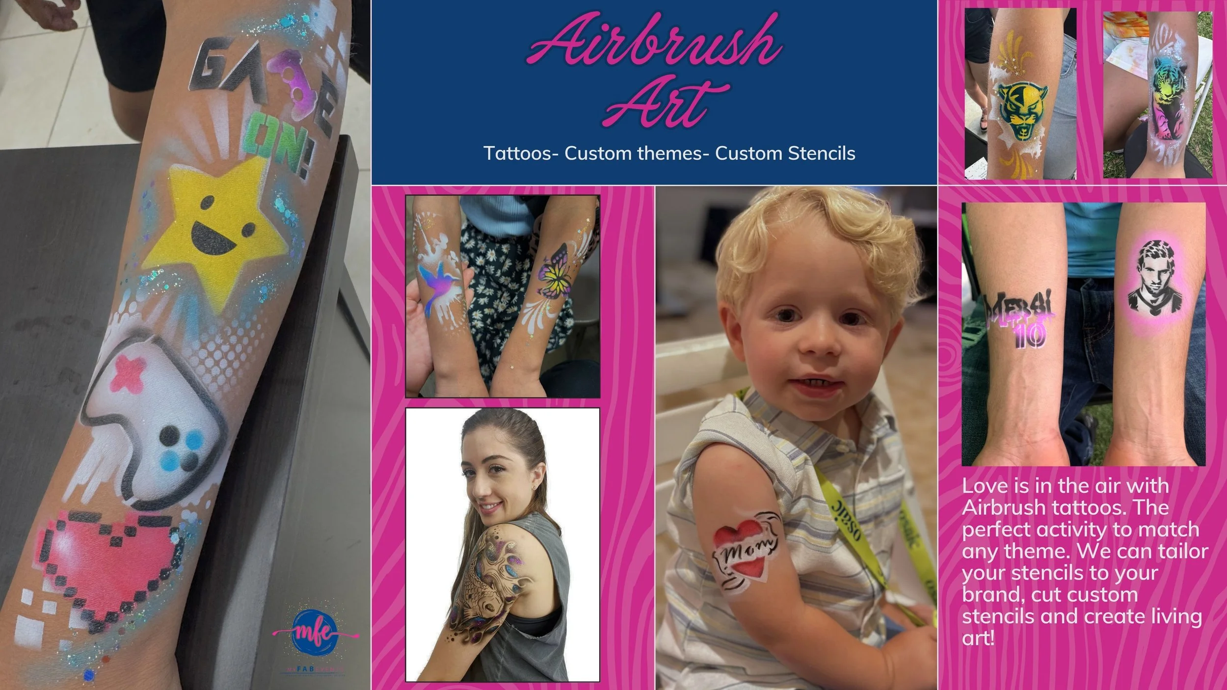 airbrush tattoos