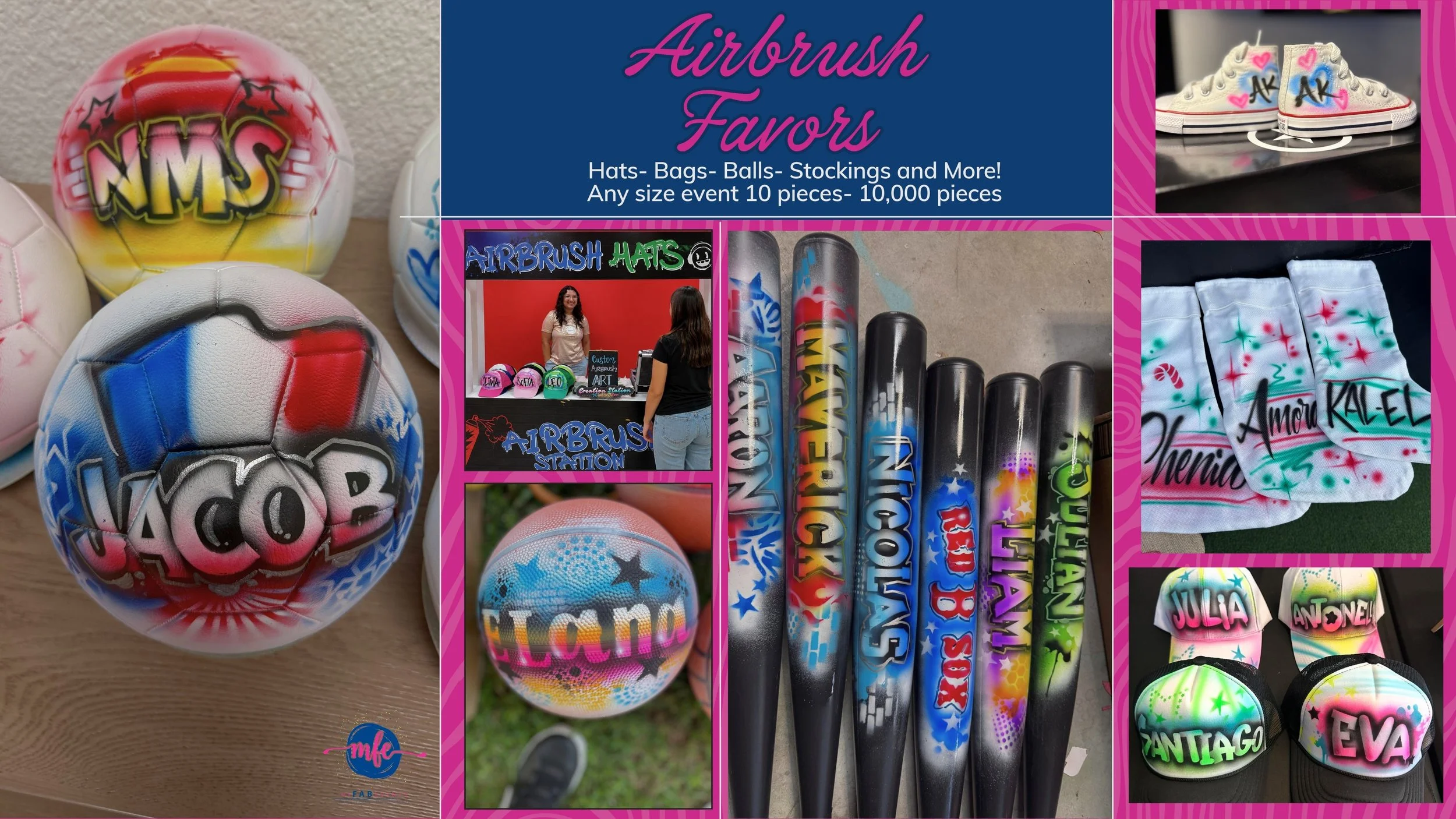 Custom airbrush art