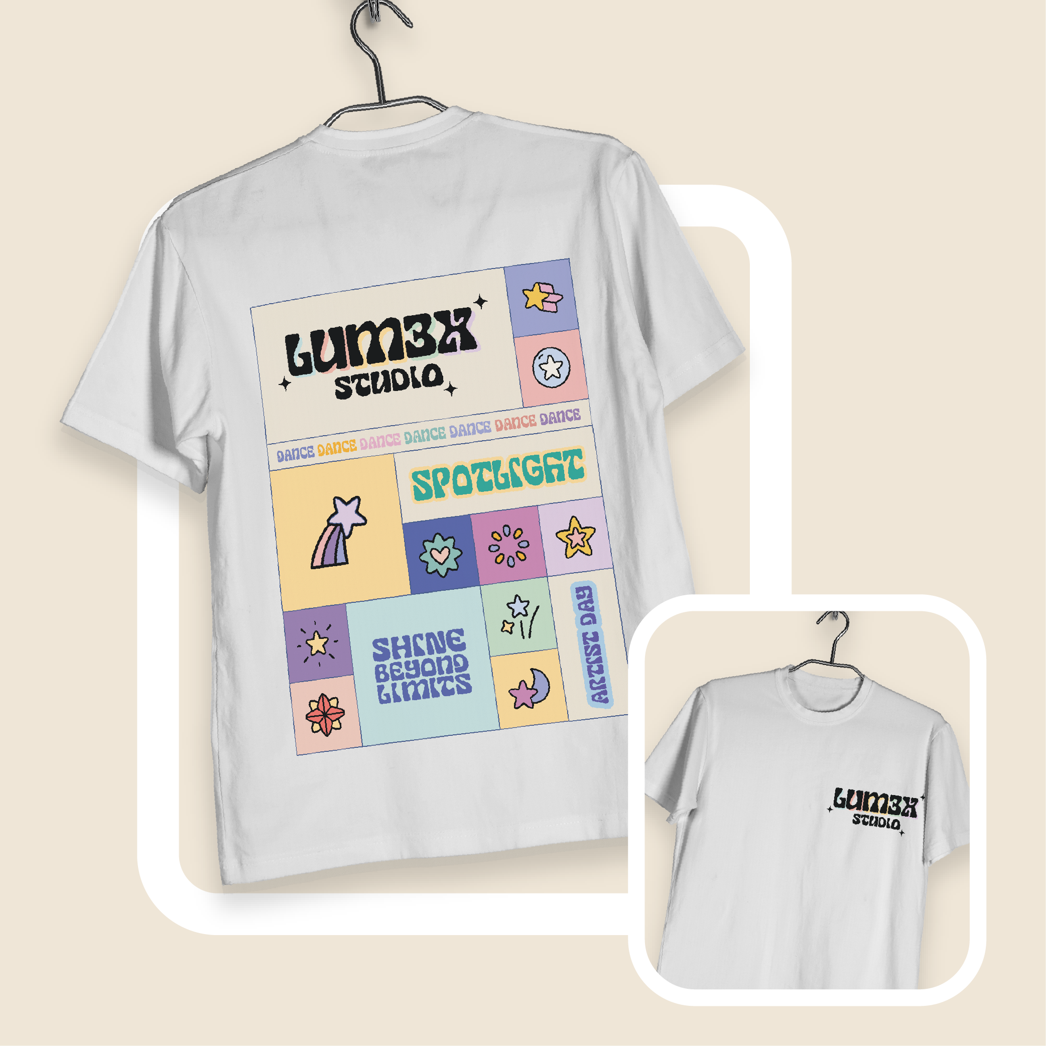 SS26 Tee - Cloud White