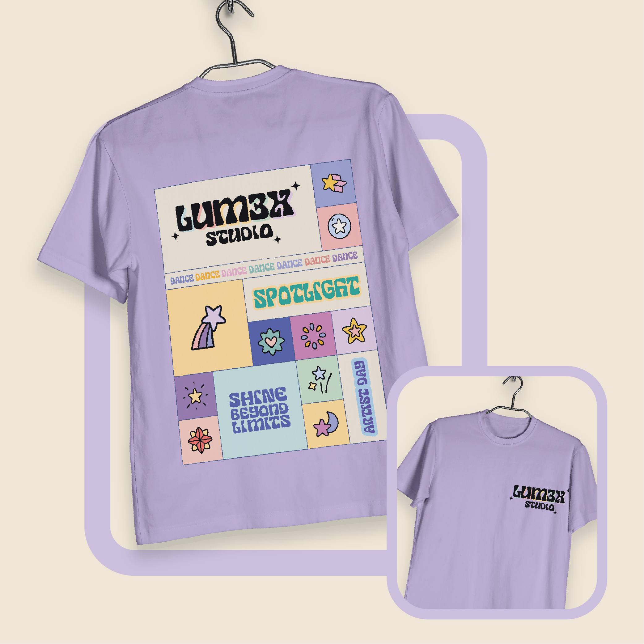 SS26 Tee - Orchid Purple