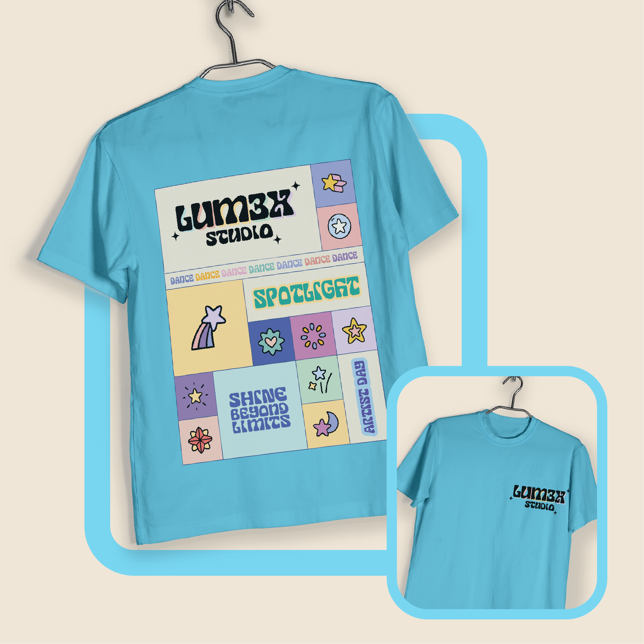 SS26 Tee - Sky Blue