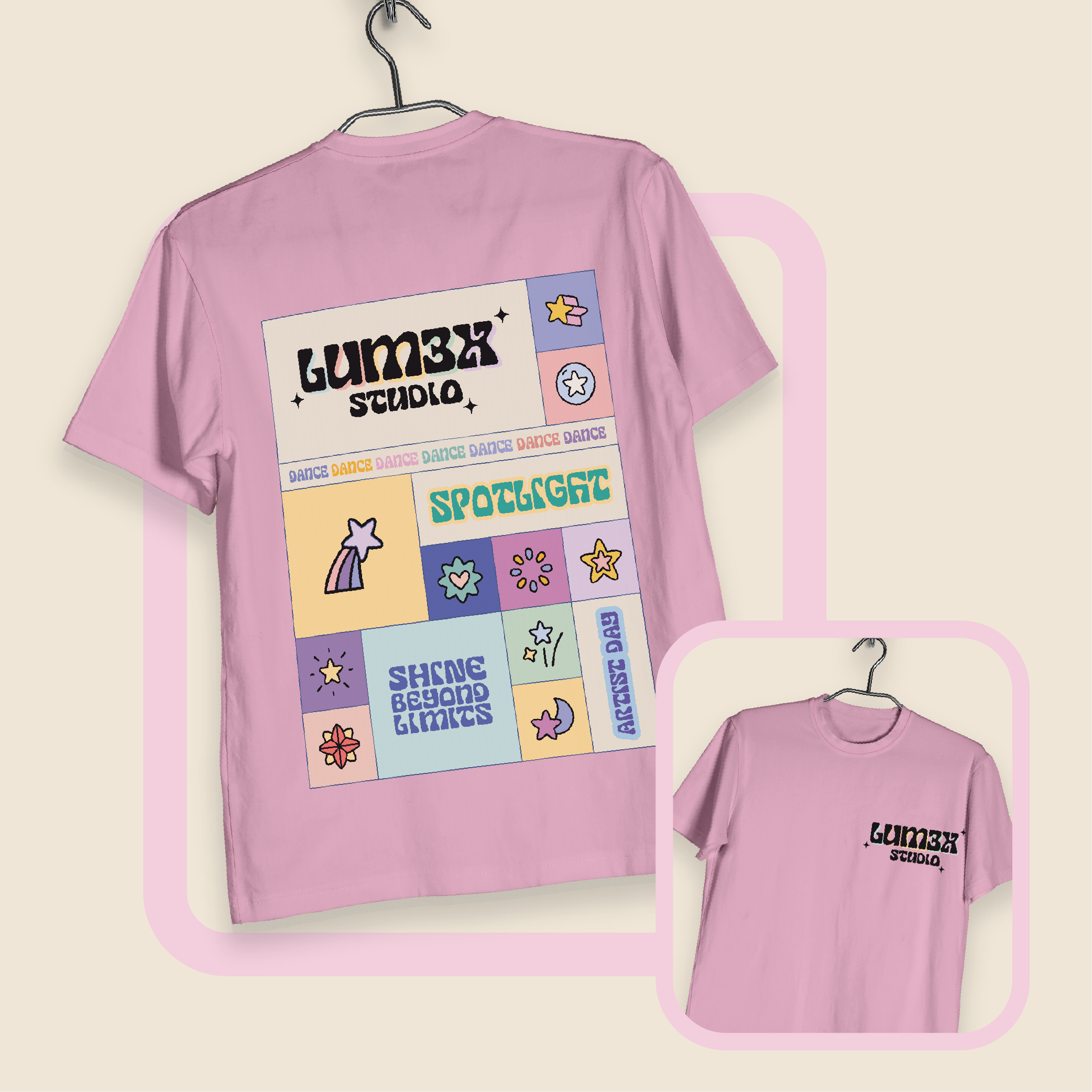 SS26 Tee - Blossom Pink