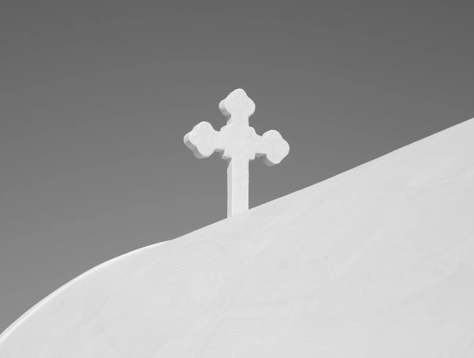 Cross on Church-Milos