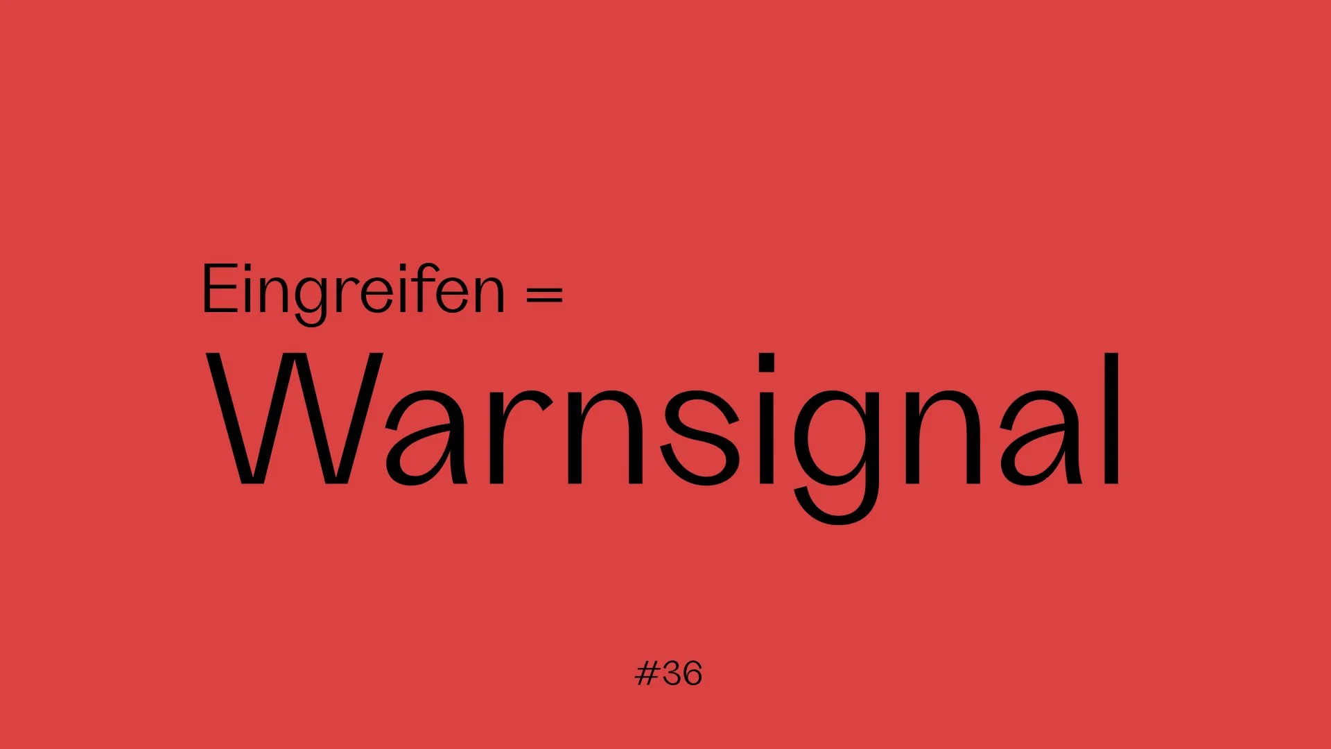 Warum ständiges Eingreifen ein Warnsignal ist