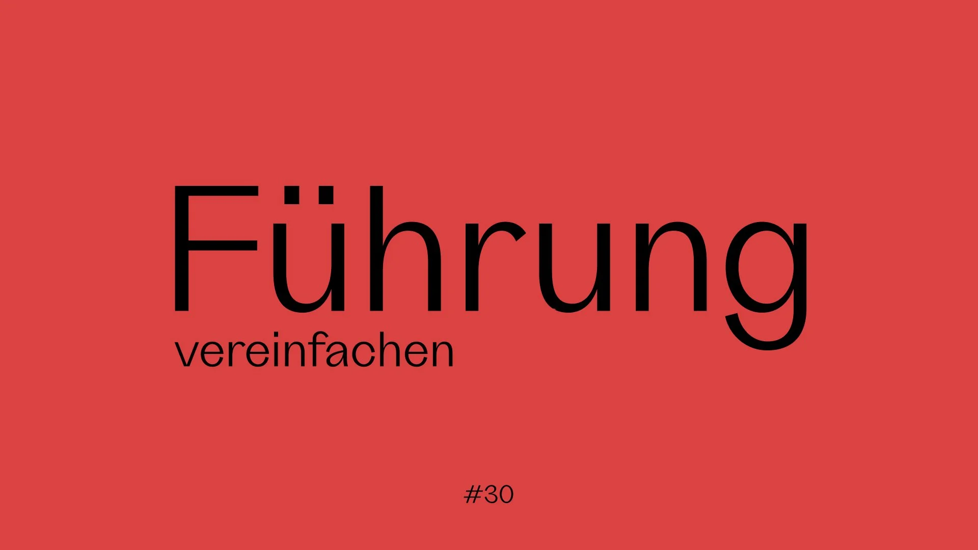 Warum Ausbildungsstruktur Führung vereinfacht