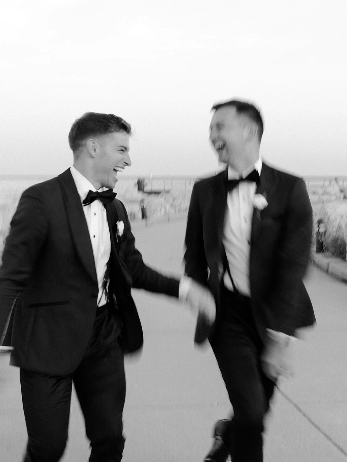 That feeling pure joy when you realized you just married the love of your life.🖤 

Beau and Brenden&rsquo;s day was beautifully captured and will be forever cherished. 

Photographer: @clairenevillephoto 

#biggaywedding #bgwe #milwaukeewedding #lov