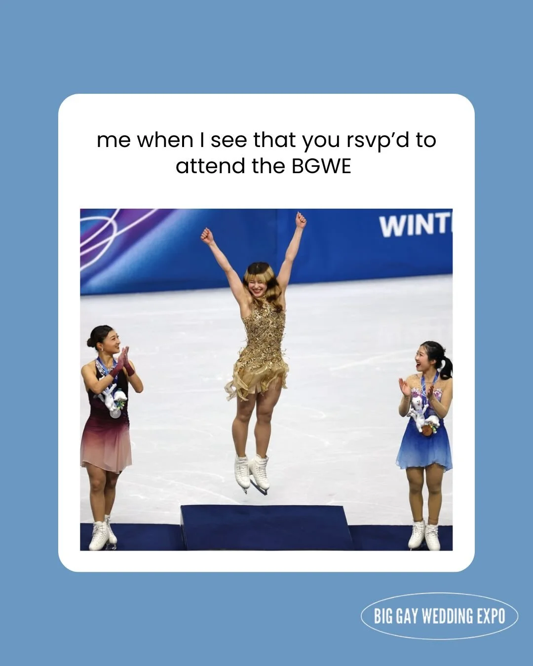 Let&rsquo;s just say the US Olympic figure skaters are our icons ✨💅🏼💅🏾💋

🌈 Big Gay Wedding Expo
📆 March 12th
📍Denizen MKE
⏰ 5-8pm