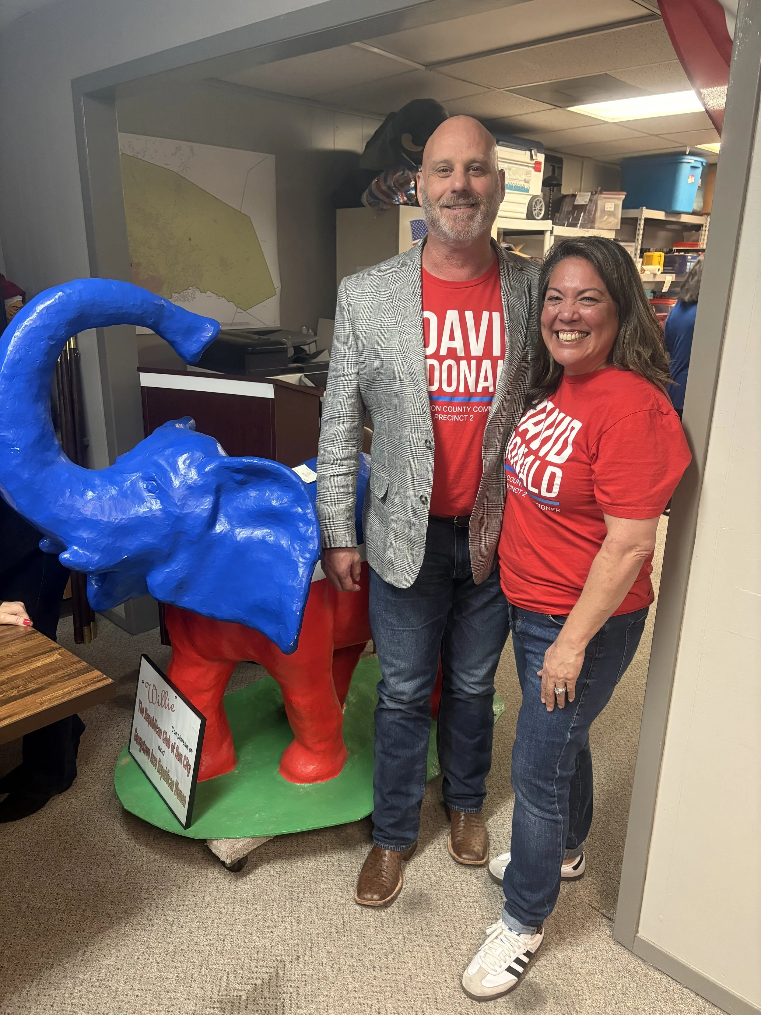 David’s Campaign Is Kicking Up Steam! 