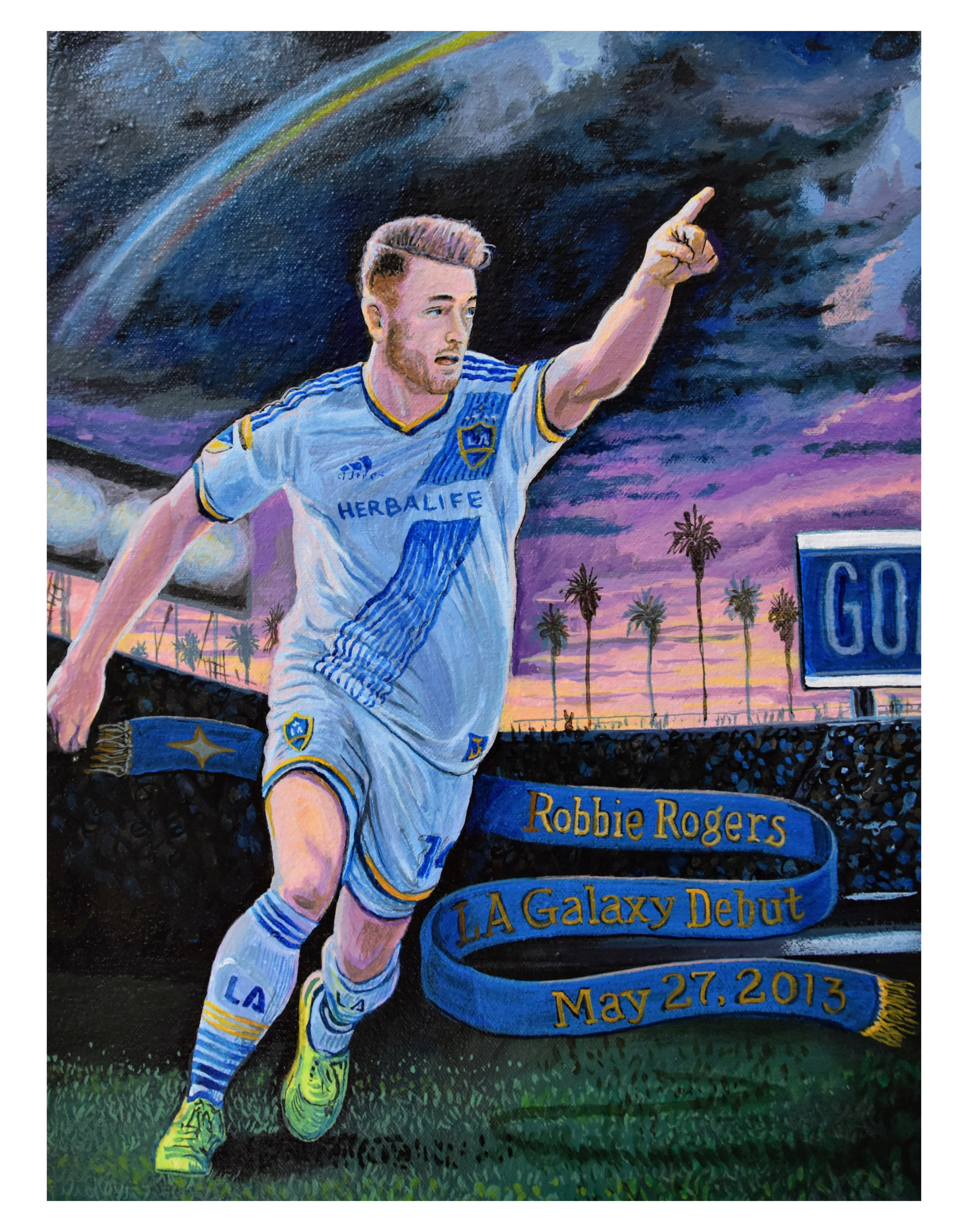 "More than Football" Painting