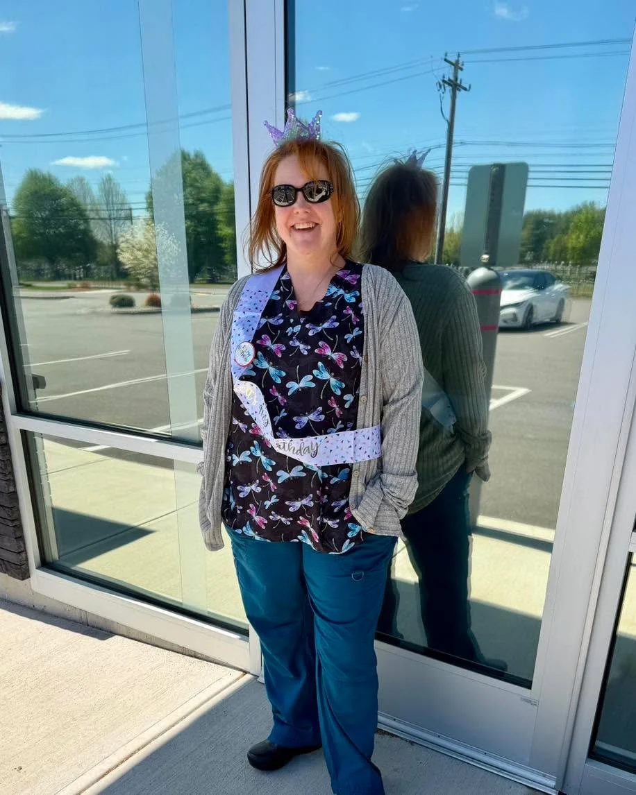 Happy birthday to our nurse injector, Shannon!

Shannon is known by staff and patients for her extensive knowledge in allergen immunotherapy (AIT&hellip; aka allergy shots), biologic administration, etc. She is loved for her humor and her shining per