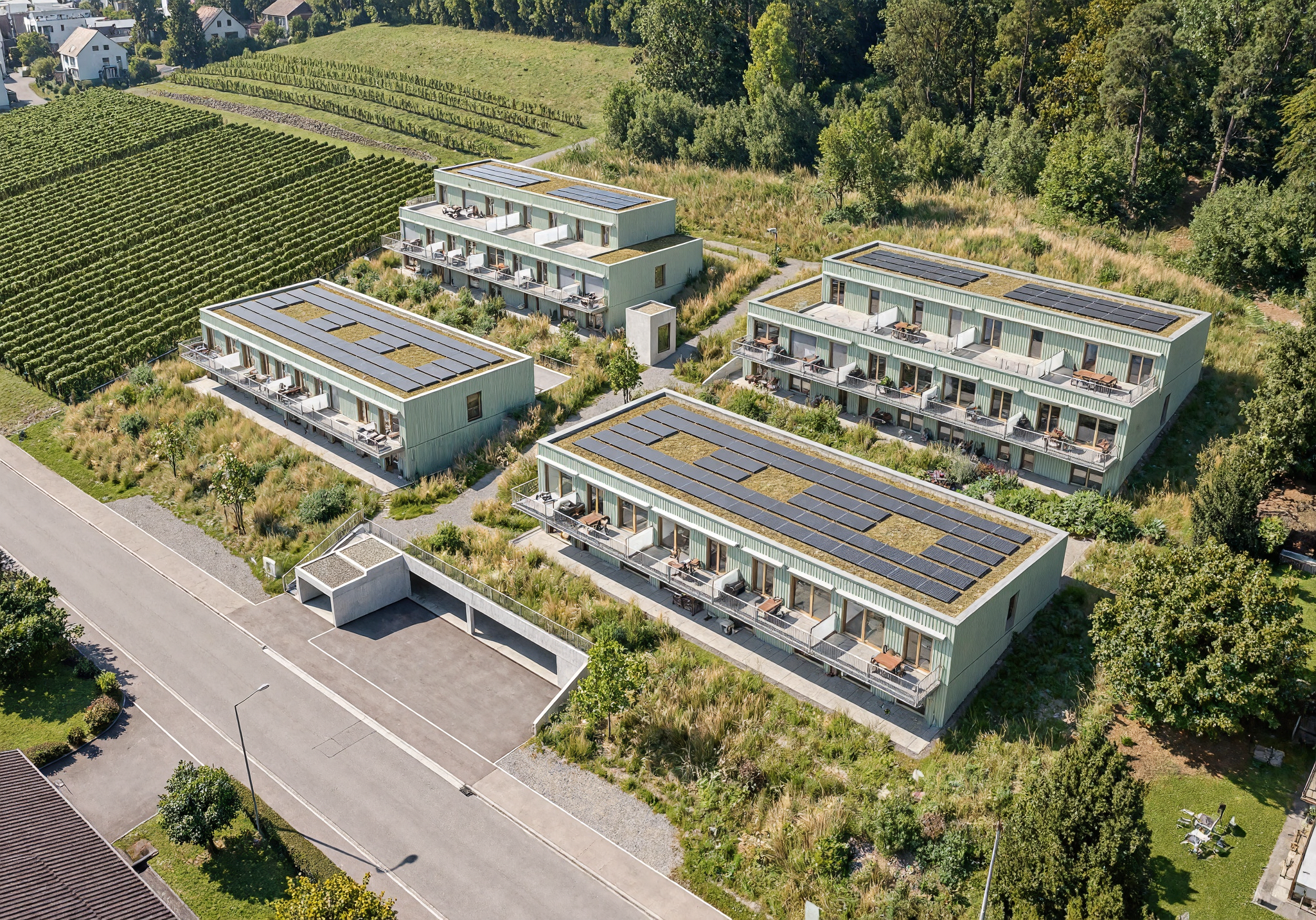 Modular Row Home Construction