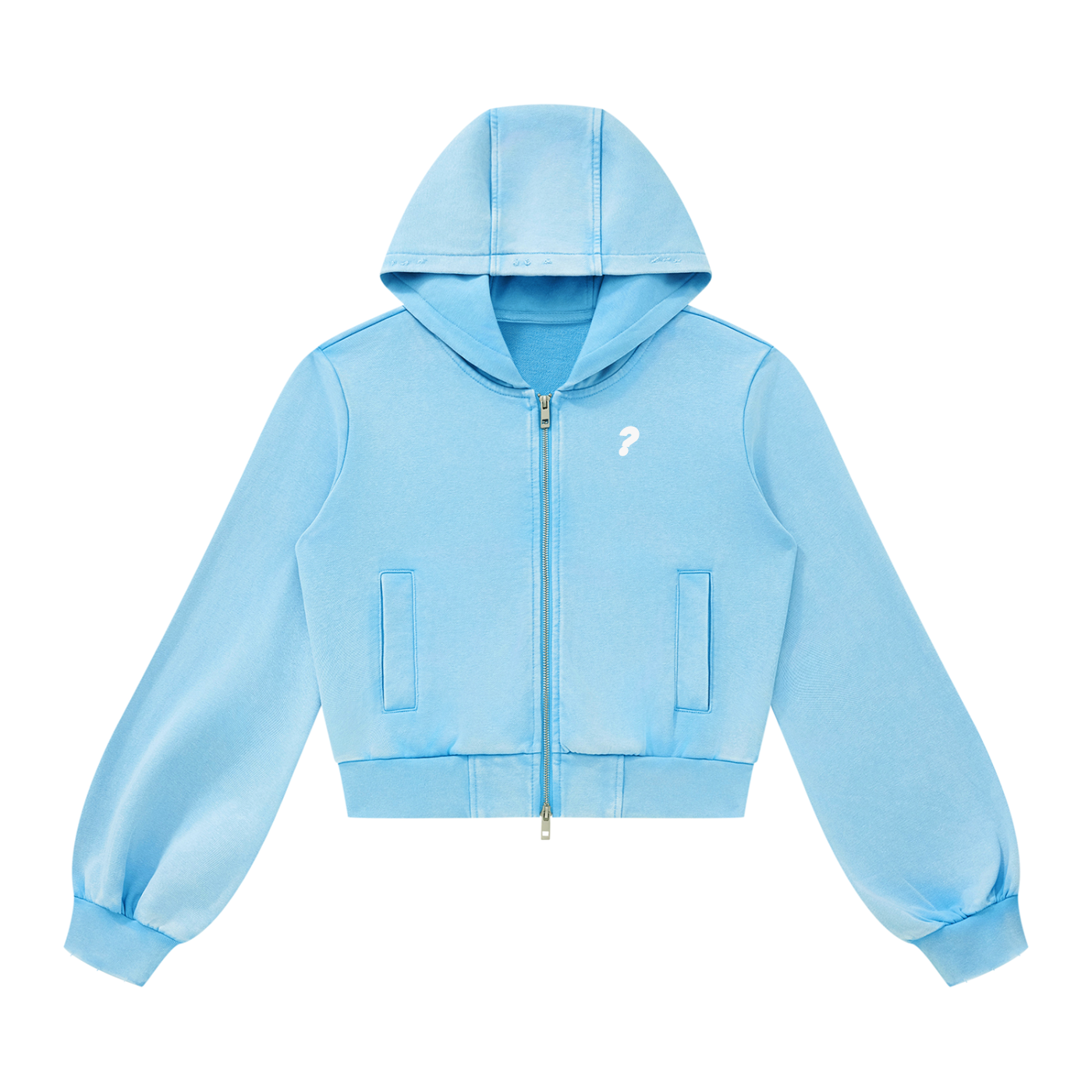 women's qmark zipper