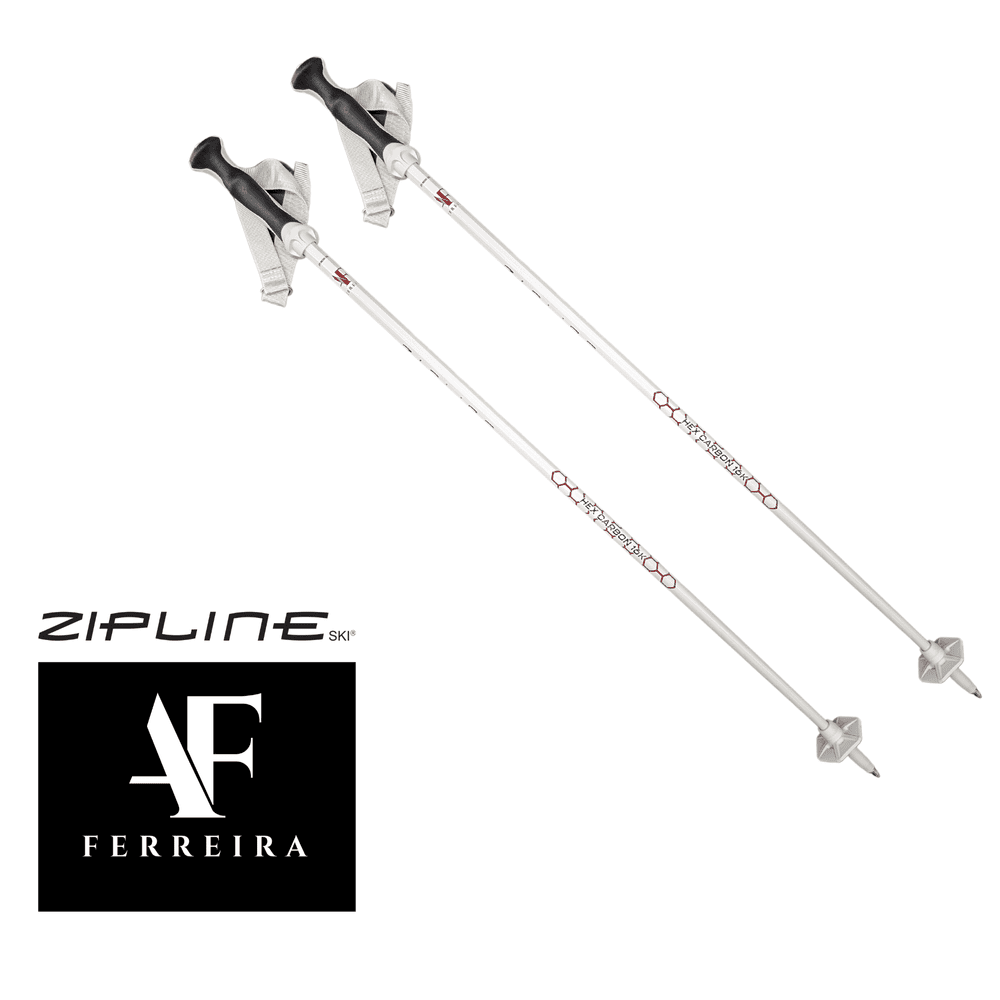 Zipline Hex Carbon 16.0K - Alex Ferreira Signature Poles — Zipline Ski