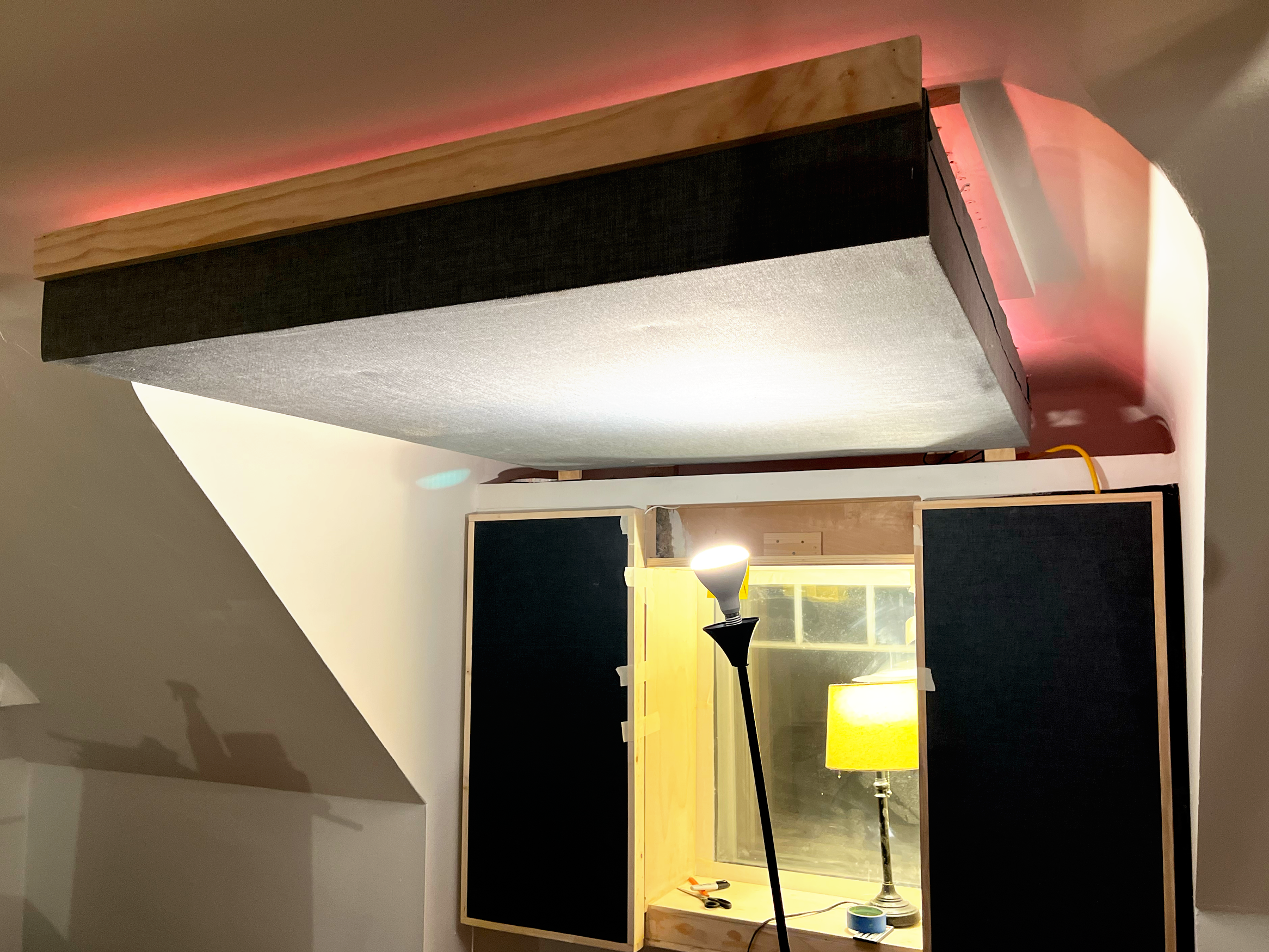 Fox Park Studios Custom Ceiling Panel with LED
