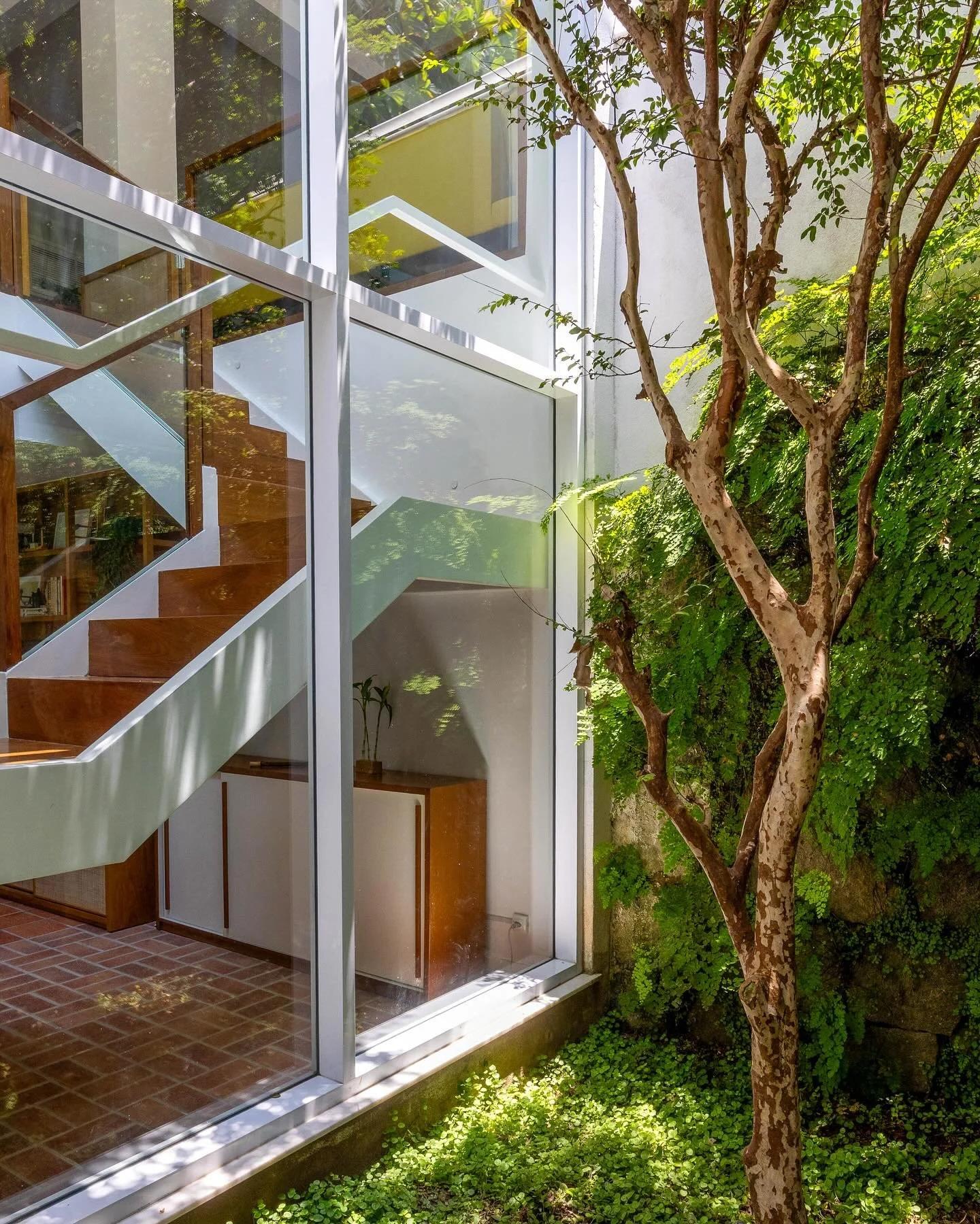 Casa no Horto
projeto @raqueljunqueira.arquitetura
@semearpaisagismo 

#arquiteturacontempor&acirc;nea #fotografiadearquitura #fotografia #photographylovers #photograph #architecturephotography #stairs