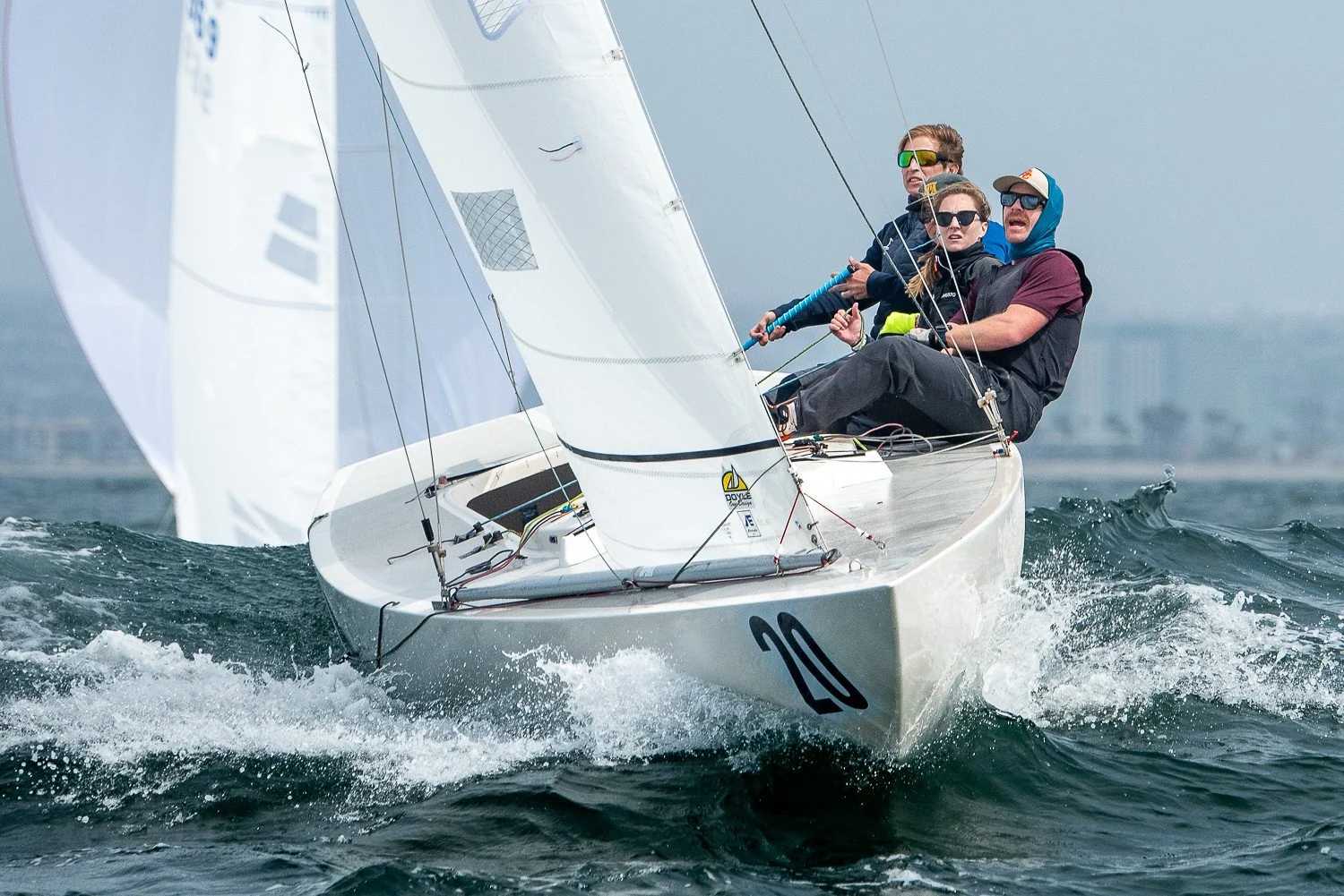 Chris Busch Wins Tight Battle at 2025 Etchells Midwinters West in San Diego