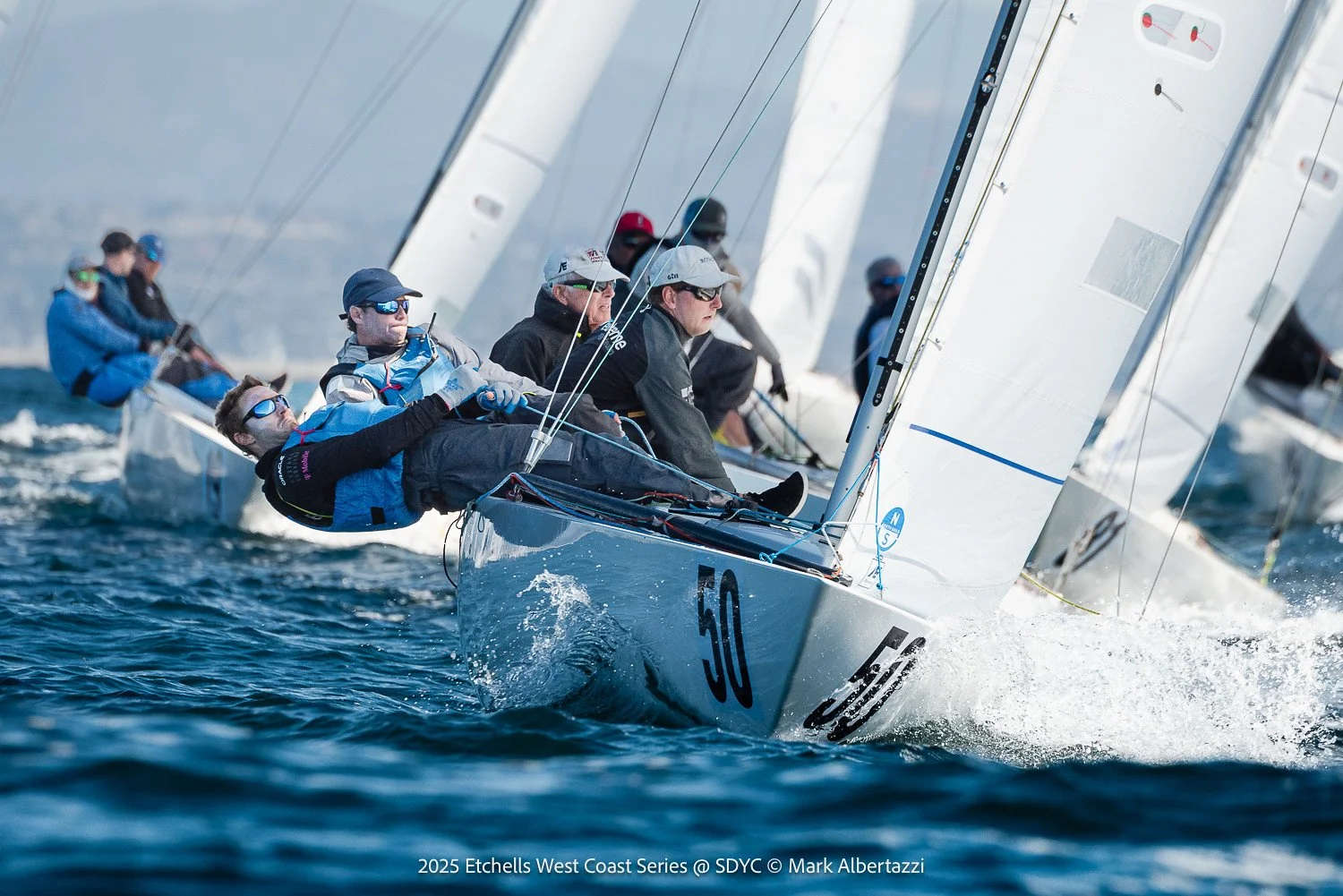 Argyle Campbell and Crew Capture the 2025 Etchells Pacific Coast Championship in San Diego