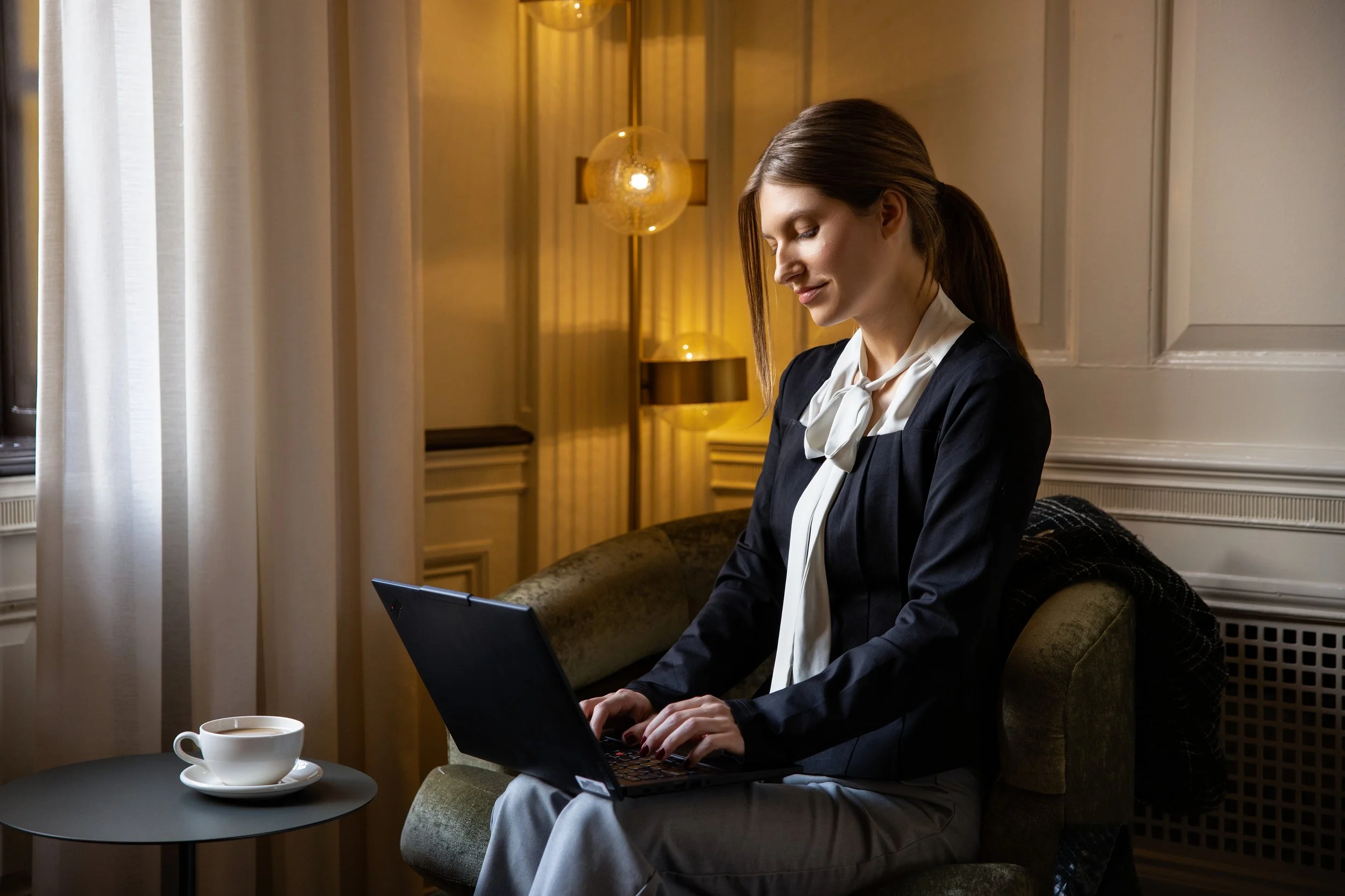 Sophie Working_Dearborn Inn.jpg