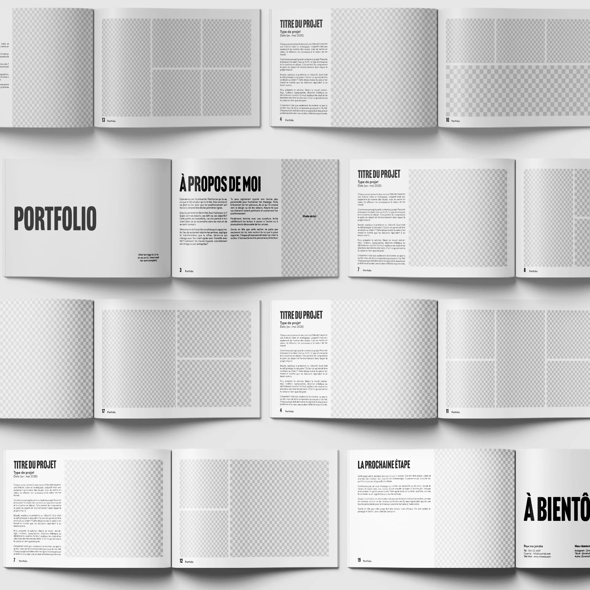Template Portfolio