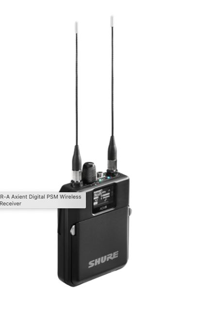 Shure ADXR-A Axient Digital PSM Wireless IEM Receiver