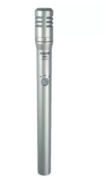 Shure SM81-LC Condenser Instrument Microphone