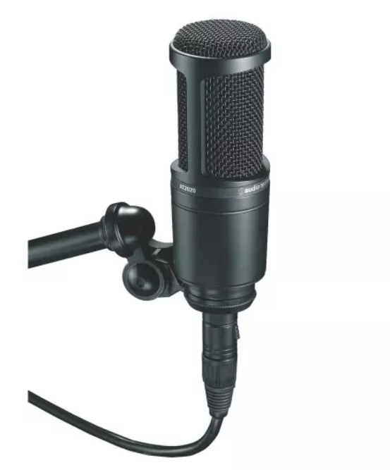Audio-Technica AT2020 Side Address Cardioid Condenser Microphone
